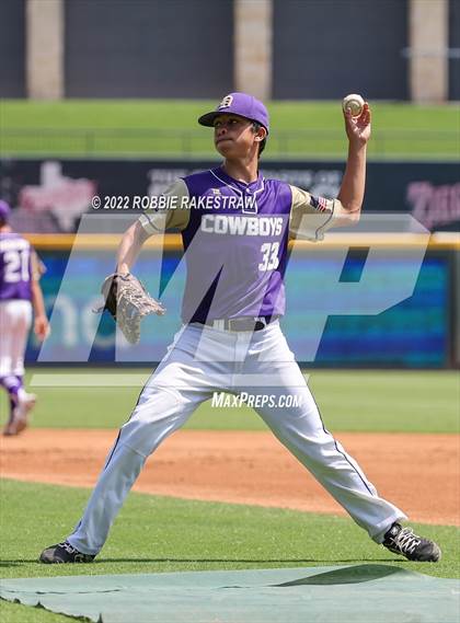 Thumbnail 1 in D'Hanis vs. Abbott (UIL 1A Baseball Semifinal) photogallery.