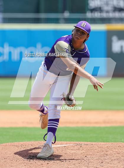 Thumbnail 2 in D'Hanis vs. Abbott (UIL 1A Baseball Semifinal) photogallery.