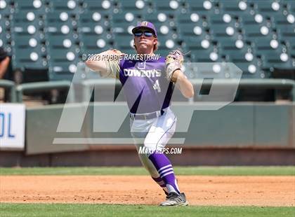 Thumbnail 3 in D'Hanis vs. Abbott (UIL 1A Baseball Semifinal) photogallery.