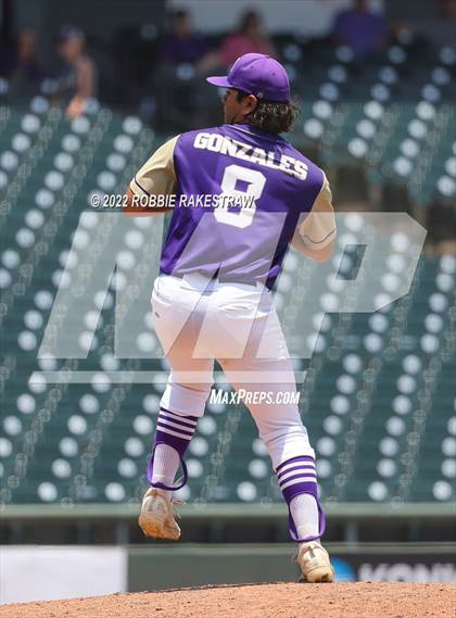 Thumbnail 2 in D'Hanis vs. Abbott (UIL 1A Baseball Semifinal) photogallery.