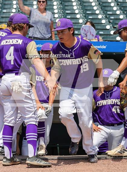 Thumbnail 3 in D'Hanis vs. Abbott (UIL 1A Baseball Semifinal) photogallery.