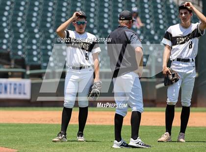 Thumbnail 3 in D'Hanis vs. Abbott (UIL 1A Baseball Semifinal) photogallery.