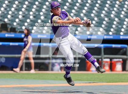 Thumbnail 3 in D'Hanis vs. Abbott (UIL 1A Baseball Semifinal) photogallery.