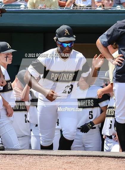 Thumbnail 3 in D'Hanis vs. Abbott (UIL 1A Baseball Semifinal) photogallery.