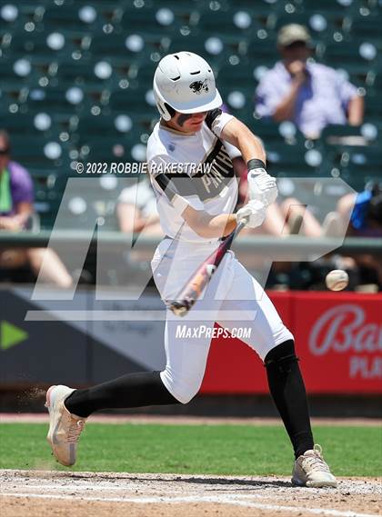Thumbnail 3 in D'Hanis vs. Abbott (UIL 1A Baseball Semifinal) photogallery.