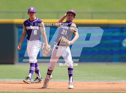 Thumbnail 3 in D'Hanis vs. Abbott (UIL 1A Baseball Semifinal) photogallery.
