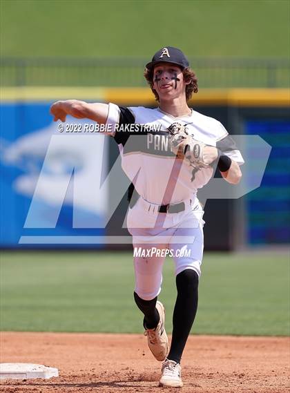 Thumbnail 3 in D'Hanis vs. Abbott (UIL 1A Baseball Semifinal) photogallery.