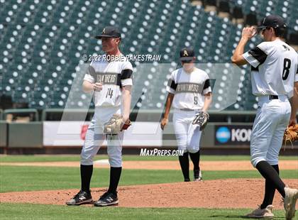 Thumbnail 2 in D'Hanis vs. Abbott (UIL 1A Baseball Semifinal) photogallery.