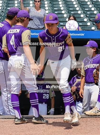 Thumbnail 1 in D'Hanis vs. Abbott (UIL 1A Baseball Semifinal) photogallery.