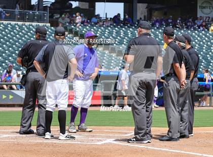 Thumbnail 2 in D'Hanis vs. Abbott (UIL 1A Baseball Semifinal) photogallery.