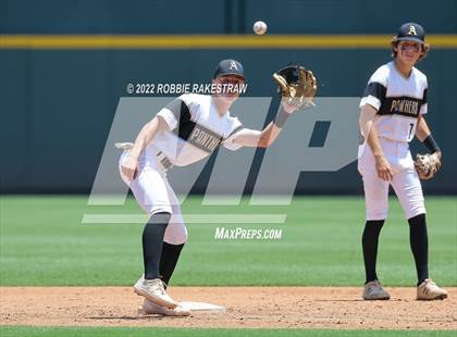 Thumbnail 2 in D'Hanis vs. Abbott (UIL 1A Baseball Semifinal) photogallery.