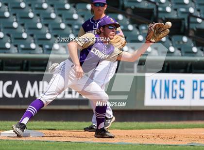 Thumbnail 2 in D'Hanis vs. Abbott (UIL 1A Baseball Semifinal) photogallery.