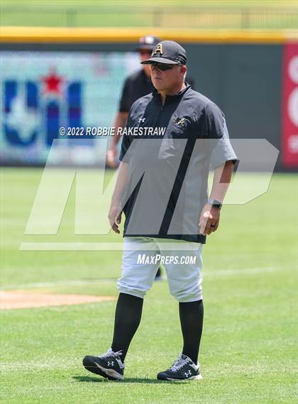 Thumbnail 2 in D'Hanis vs. Abbott (UIL 1A Baseball Semifinal) photogallery.