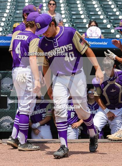 Thumbnail 1 in D'Hanis vs. Abbott (UIL 1A Baseball Semifinal) photogallery.