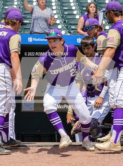 Thumbnail 2 in D'Hanis vs. Abbott (UIL 1A Baseball Semifinal) photogallery.