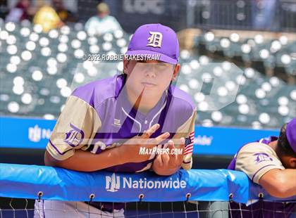 Thumbnail 3 in D'Hanis vs. Abbott (UIL 1A Baseball Semifinal) photogallery.