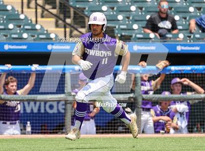 Thumbnail 3 in D'Hanis vs. Abbott (UIL 1A Baseball Semifinal) photogallery.