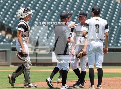 Thumbnail 3 in D'Hanis vs. Abbott (UIL 1A Baseball Semifinal) photogallery.