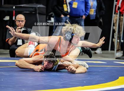 Thumbnail 2 in NYSPHSAA Division 2 State Championships (Wrestlebacks to 3rd place) photogallery.