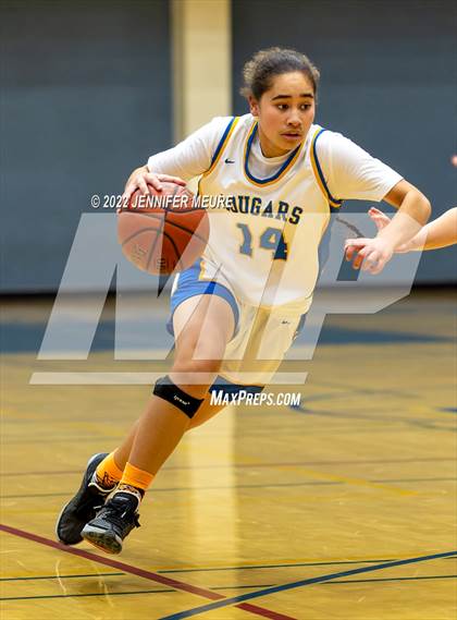 Thumbnail 3 in Arroyo Grande @ Newark Memorial (Cougars Tip-Off Basketball Tournament) photogallery.