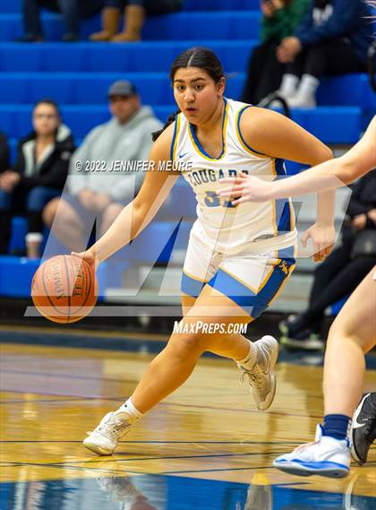 Thumbnail 2 in Arroyo Grande @ Newark Memorial (Cougars Tip-Off Basketball Tournament) photogallery.