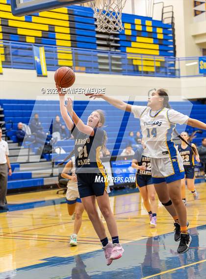 Thumbnail 2 in Arroyo Grande @ Newark Memorial (Cougars Tip-Off Basketball Tournament) photogallery.