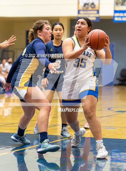 Thumbnail 2 in Arroyo Grande @ Newark Memorial (Cougars Tip-Off Basketball Tournament) photogallery.