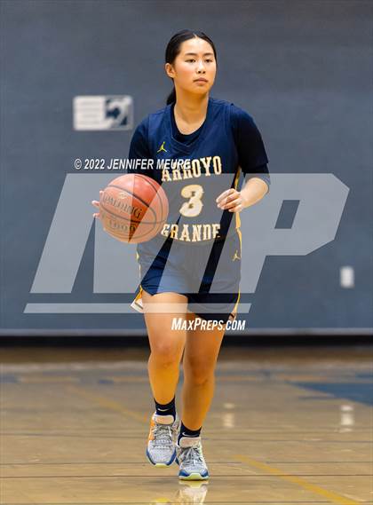 Thumbnail 1 in Arroyo Grande @ Newark Memorial (Cougars Tip-Off Basketball Tournament) photogallery.