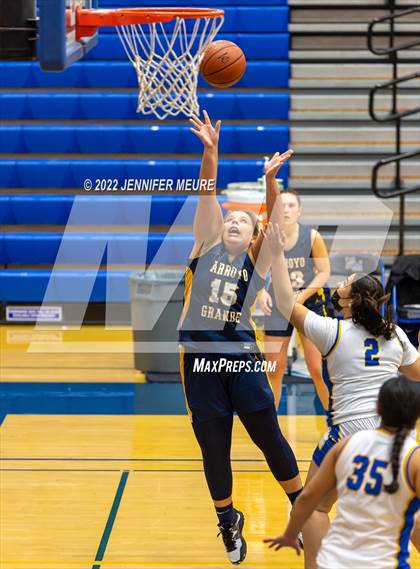 Thumbnail 3 in Arroyo Grande @ Newark Memorial (Cougars Tip-Off Basketball Tournament) photogallery.