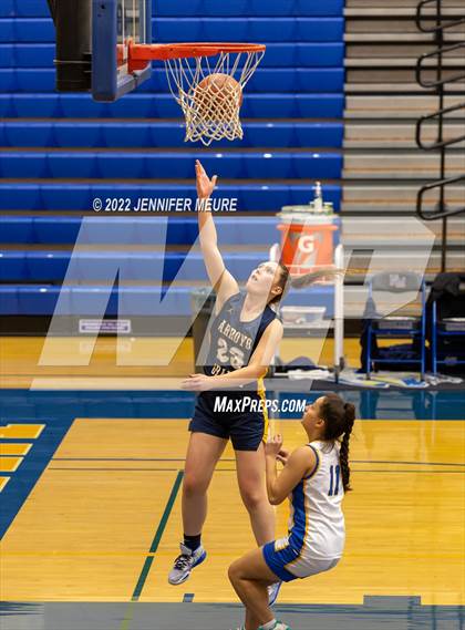 Thumbnail 1 in Arroyo Grande @ Newark Memorial (Cougars Tip-Off Basketball Tournament) photogallery.