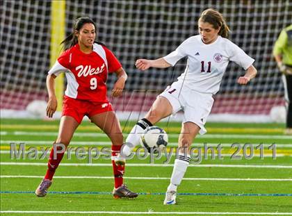 Thumbnail 2 in La Salle Academy vs Cranston West (RIIL D1 Quarterfinal) photogallery.