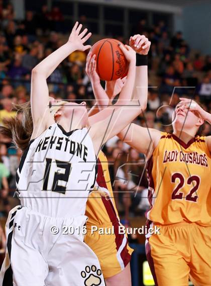 Thumbnail 1 in Elk County Catholic vs Keystone (District IX A Final) photogallery.