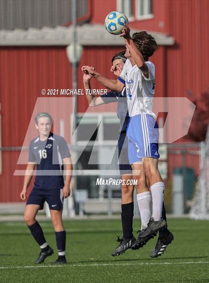 Thumbnail 1 in Coeur d'Alene Charter Academy vs. Orofino photogallery.