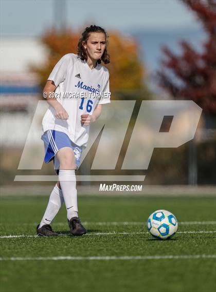Thumbnail 3 in Coeur d'Alene Charter Academy vs. Orofino photogallery.
