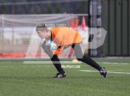Thumbnail 2 in Coeur d'Alene Charter Academy vs. Orofino photogallery.