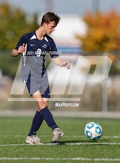Thumbnail 2 in Coeur d'Alene Charter Academy vs. Orofino photogallery.