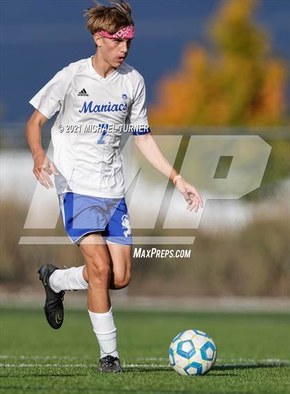 Thumbnail 2 in Coeur d'Alene Charter Academy vs. Orofino photogallery.