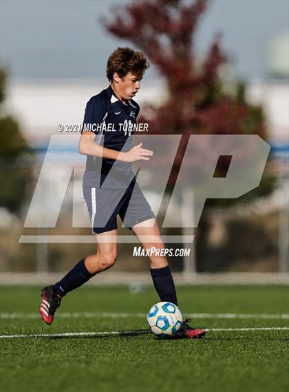 Thumbnail 2 in Coeur d'Alene Charter Academy vs. Orofino photogallery.