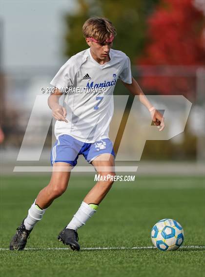 Thumbnail 1 in Coeur d'Alene Charter Academy vs. Orofino photogallery.