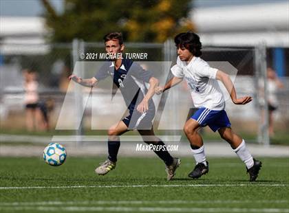 Thumbnail 1 in Coeur d'Alene Charter Academy vs. Orofino photogallery.