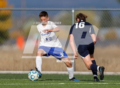 Thumbnail 3 in Coeur d'Alene Charter Academy vs. Orofino photogallery.