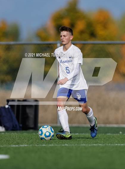 Thumbnail 1 in Coeur d'Alene Charter Academy vs. Orofino photogallery.