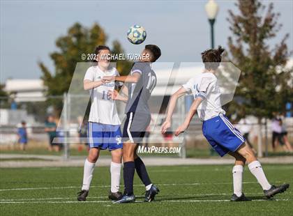 Thumbnail 3 in Coeur d'Alene Charter Academy vs. Orofino photogallery.