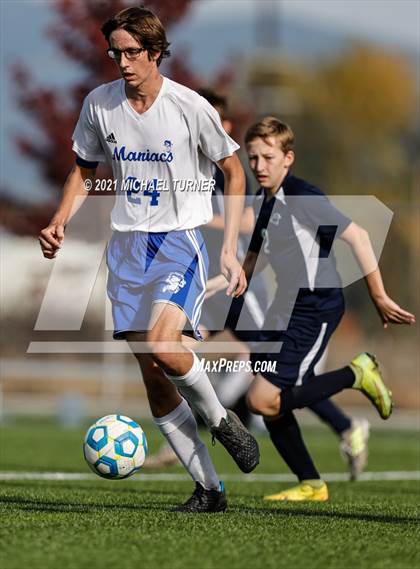Thumbnail 3 in Coeur d'Alene Charter Academy vs. Orofino photogallery.