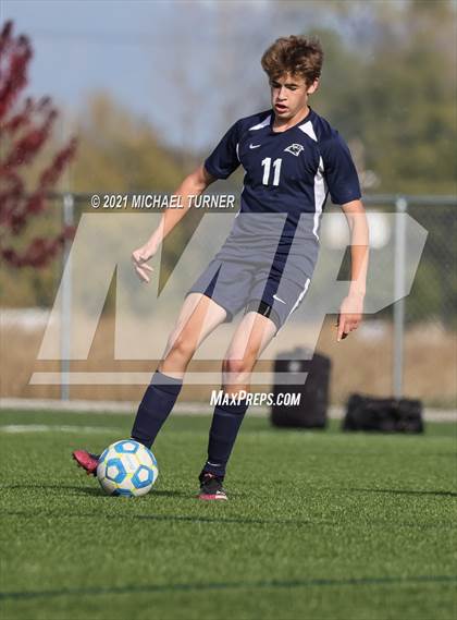 Thumbnail 2 in Coeur d'Alene Charter Academy vs. Orofino photogallery.