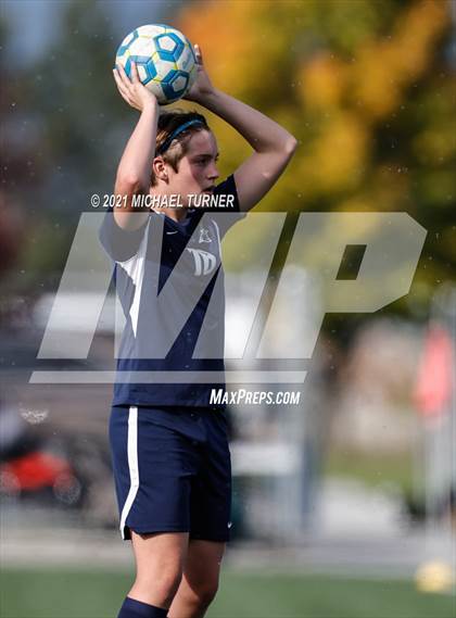 Thumbnail 1 in Coeur d'Alene Charter Academy vs. Orofino photogallery.