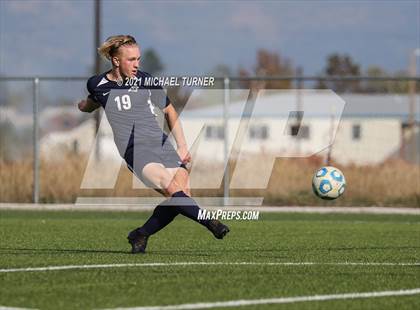 Thumbnail 1 in Coeur d'Alene Charter Academy vs. Orofino photogallery.