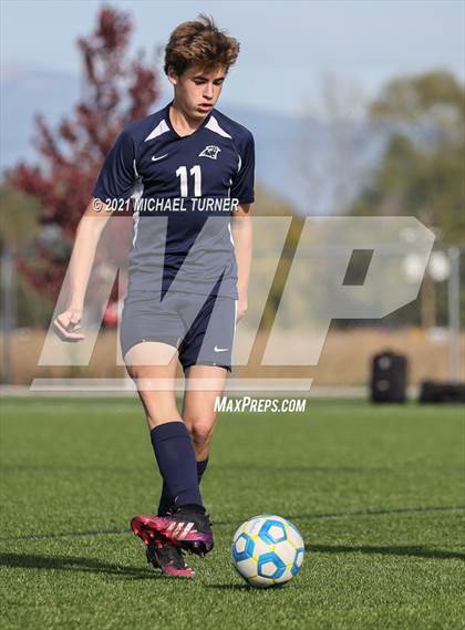 Thumbnail 2 in Coeur d'Alene Charter Academy vs. Orofino photogallery.