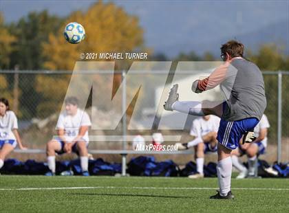 Thumbnail 2 in Coeur d'Alene Charter Academy vs. Orofino photogallery.