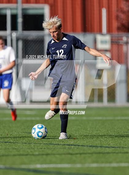 Thumbnail 1 in Coeur d'Alene Charter Academy vs. Orofino photogallery.